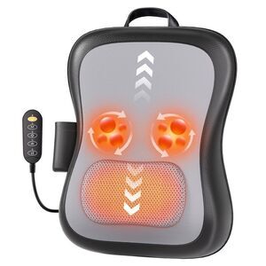 Shiatsu Back and Neck Massager  Deep Tissue back massager with Heat